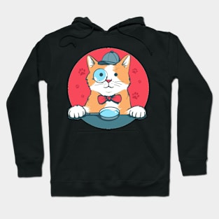 Cat Detective Hoodie